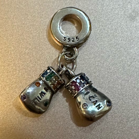 NWOT Pandora Boxing Silver Charm - Picture 9 of 13
